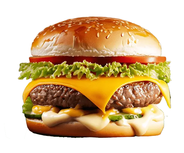 Burgers Cheese Burger du restaurant Babylone Kebab de 50400 Granville